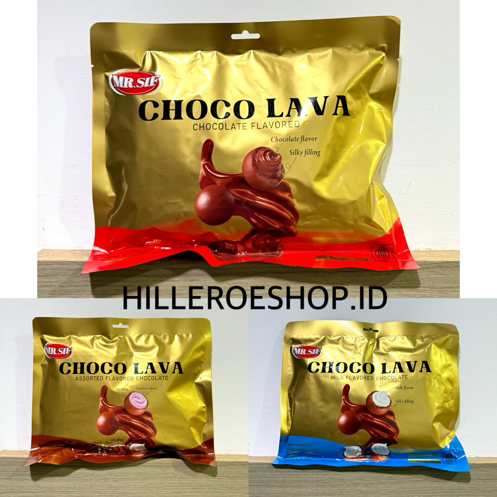

COKLAT MR. SIF CHOCO LAVA 200GR CHOCOLATE / ASSORTED / MILK COKELAT IMPORT 200GRAM