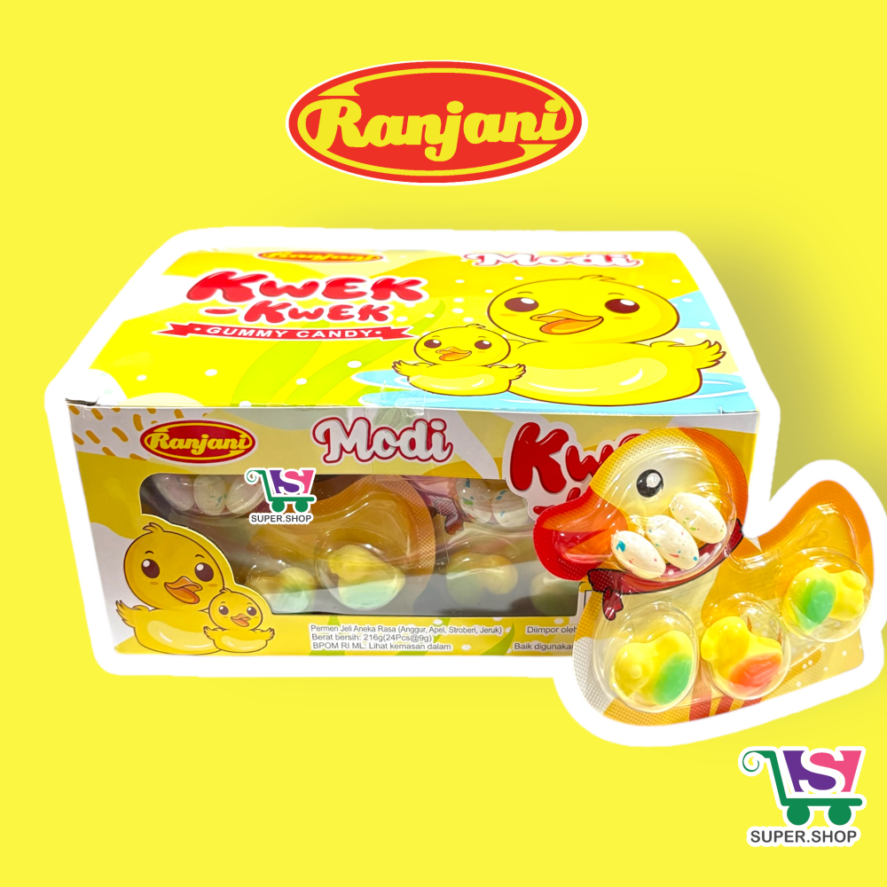 

Ranjani Modi Kwek Kwek Permen Gummy (isi 24 pcs)