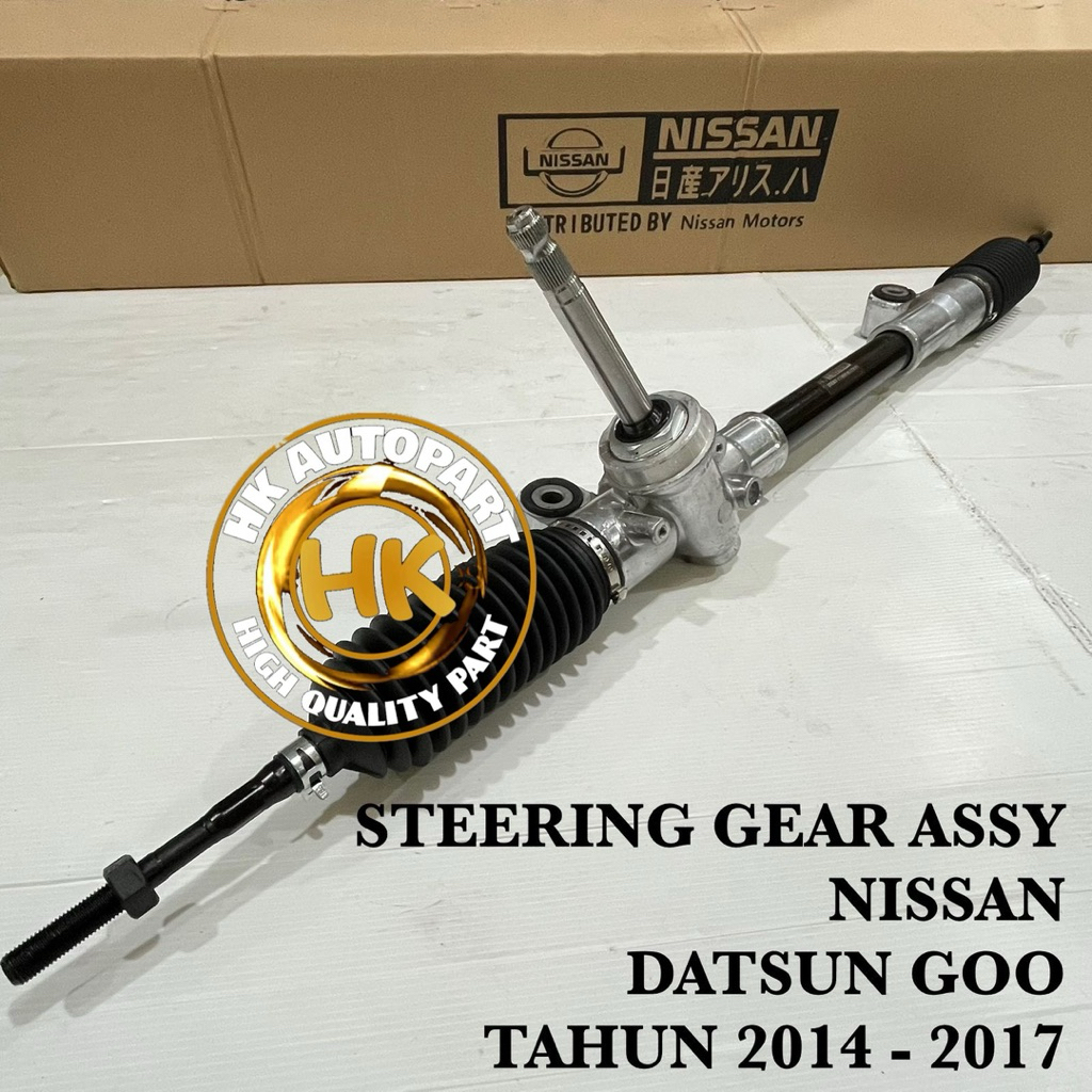 RACK STIR ASSY NISSAN DATSUN GOO GO ( TAHUN 2014 - 2017 ) NISAN RAK BAK WOREM WORM BOREM GEARBOX GEA