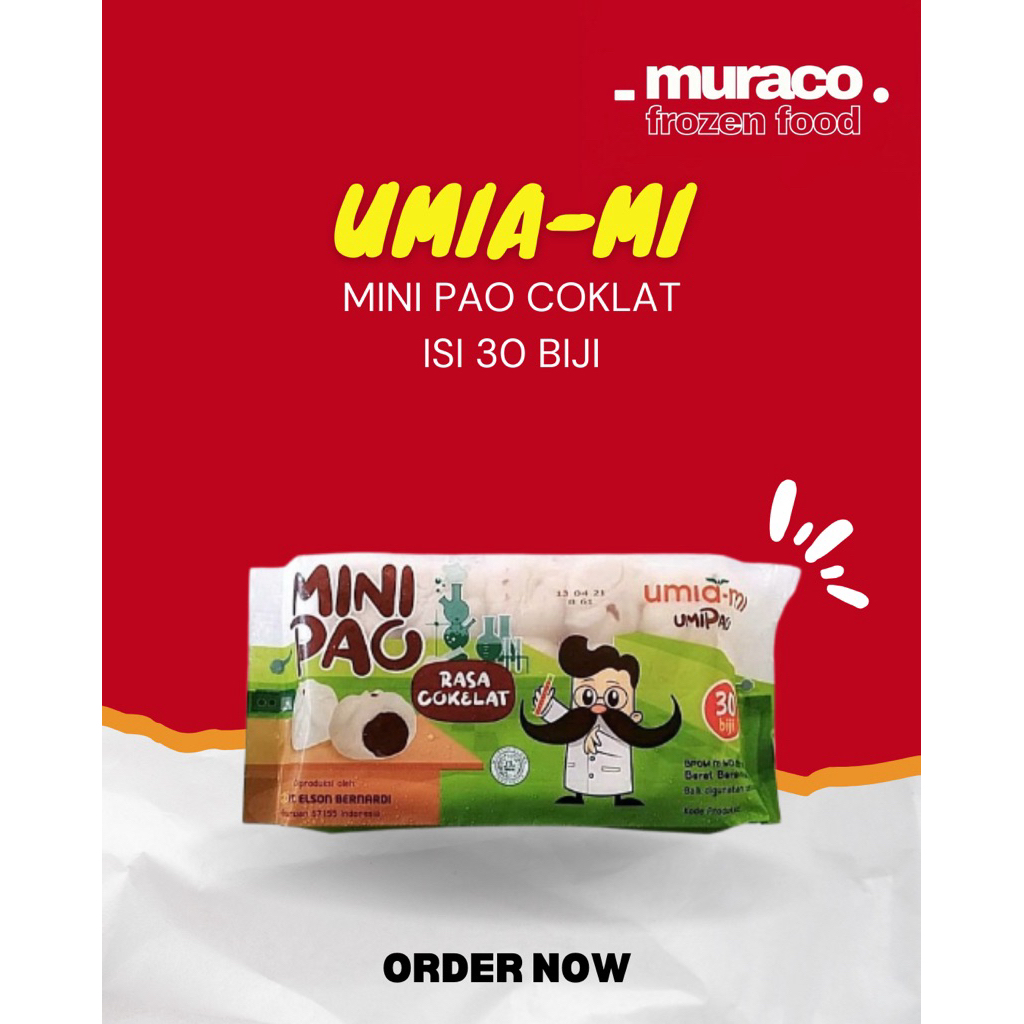 

Umiami Mini Pao Coklat Isi 30 Biji