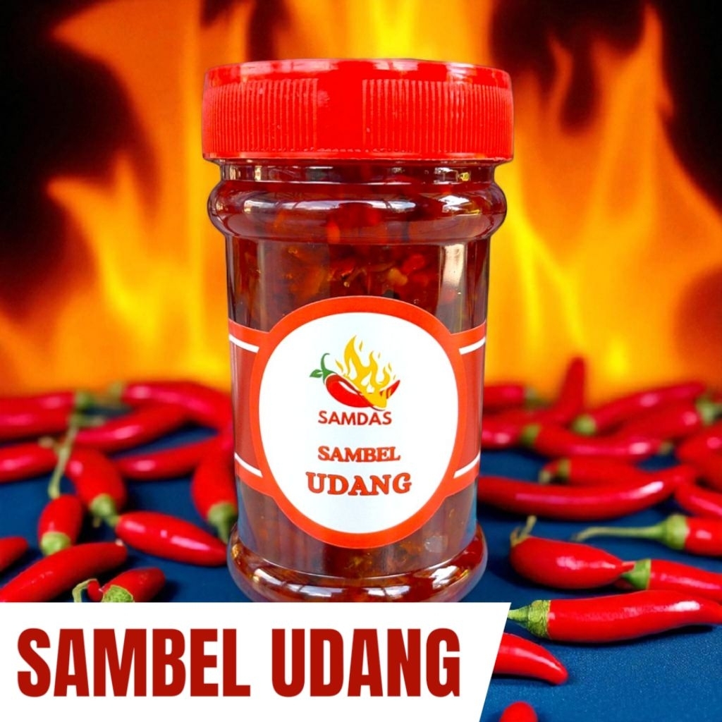 

Sambel Udang Kecil Tanpa Pengawet Berat 125 gram