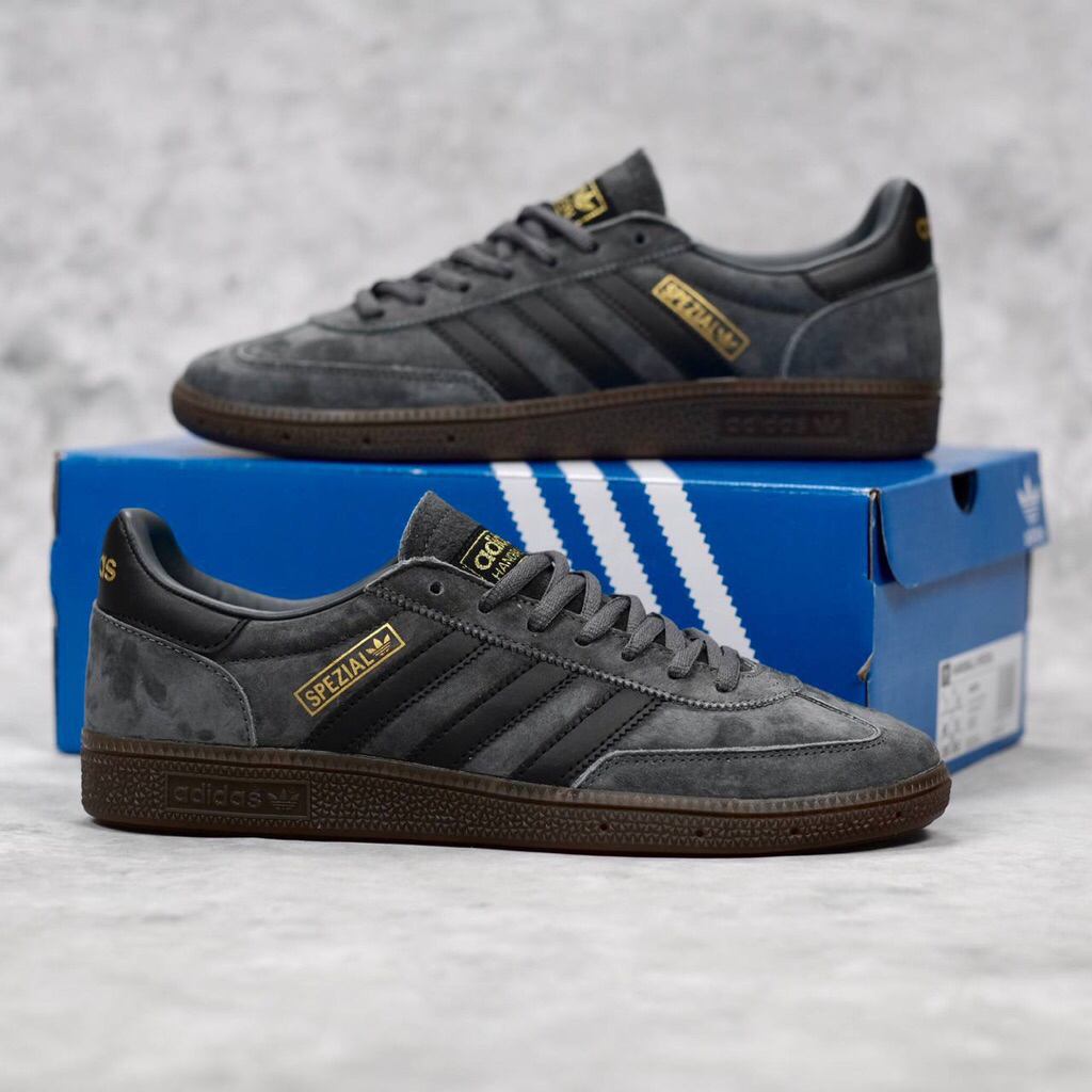 ADIDAS SPEZIAL HANDBALL DARK GREY BLACK ORIGINAL