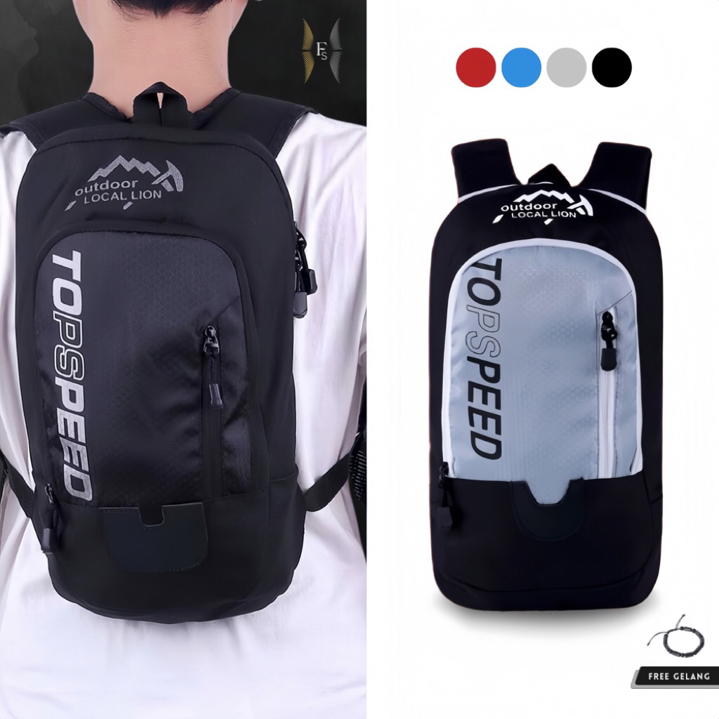 Tas Sepatu Ransel Futsal Bola 10L Hydropack Pria Wanita Punggung Kecil Quechua Lari Touring Sepeda