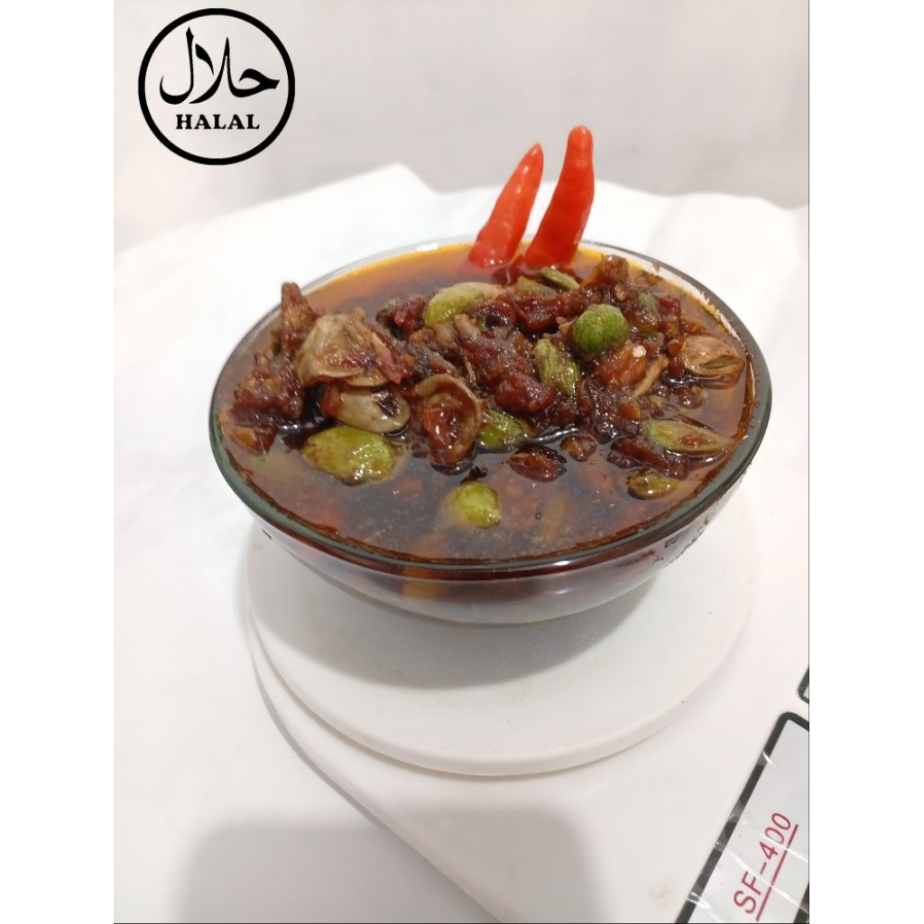 

SAMBAL TERI PETE SAMBEL TERI PETE GURIH NIKMAT SAMBAL PETAI KEMASAN SIAP SAJI