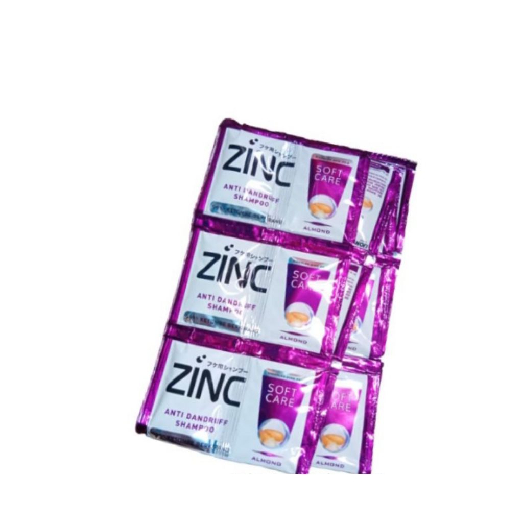 ZINC SOFT CARE ALMOND UNGU 10 ML 1RENCENG 12 SACHET