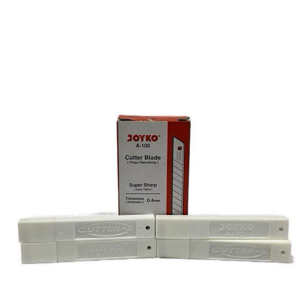 

Isi Cutter Joyko A-100 Kecil / Refill Isi Pisau Cuter A-100 untuk Cutter A300 Kecil Per Tube