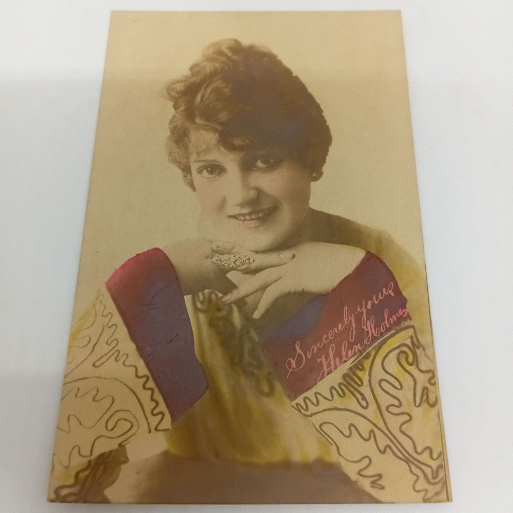 

Vintage Postcard "Sincerely yours Helen Holmes