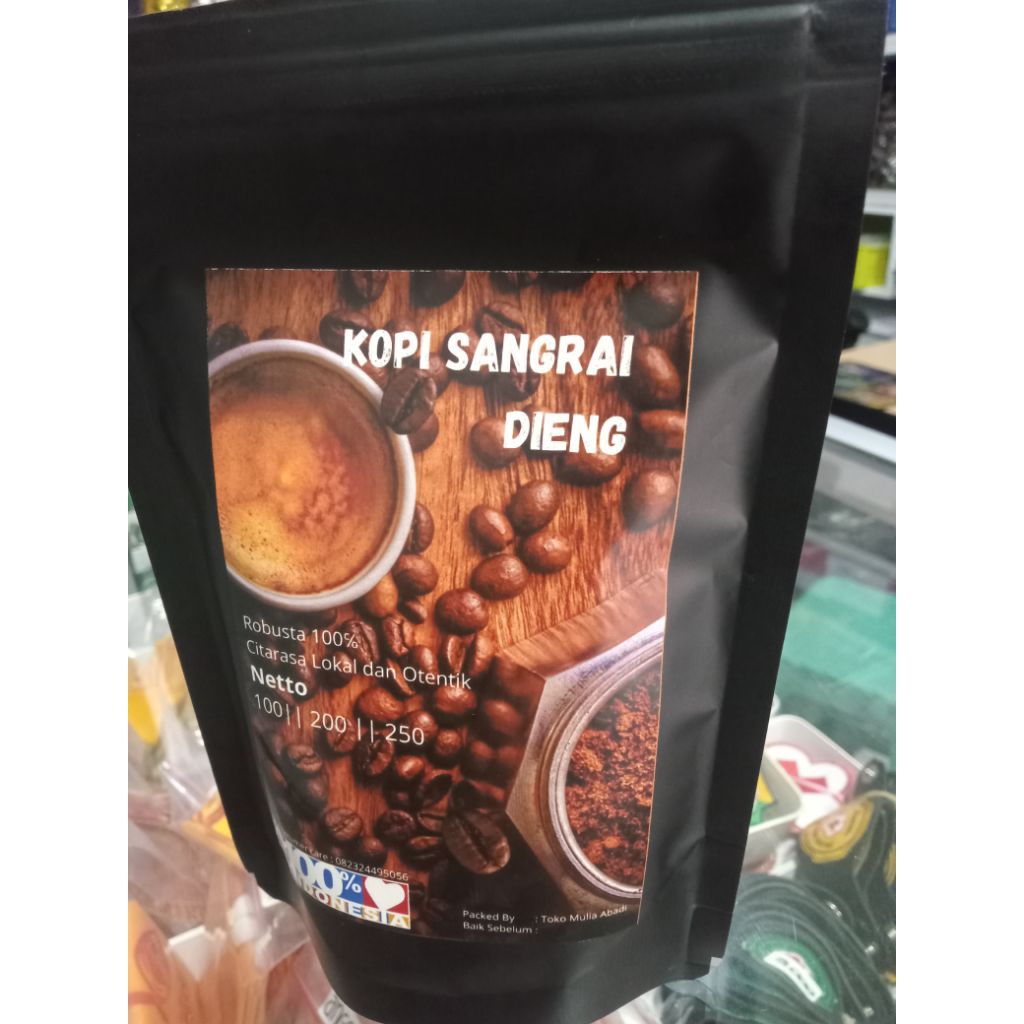 

KOPI ROBUATA SANGRAI DIENG