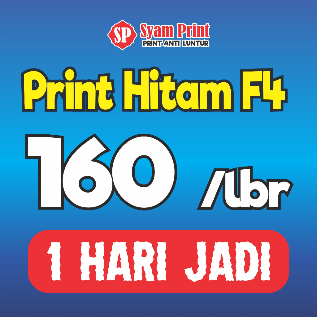 

Print Hitam F4