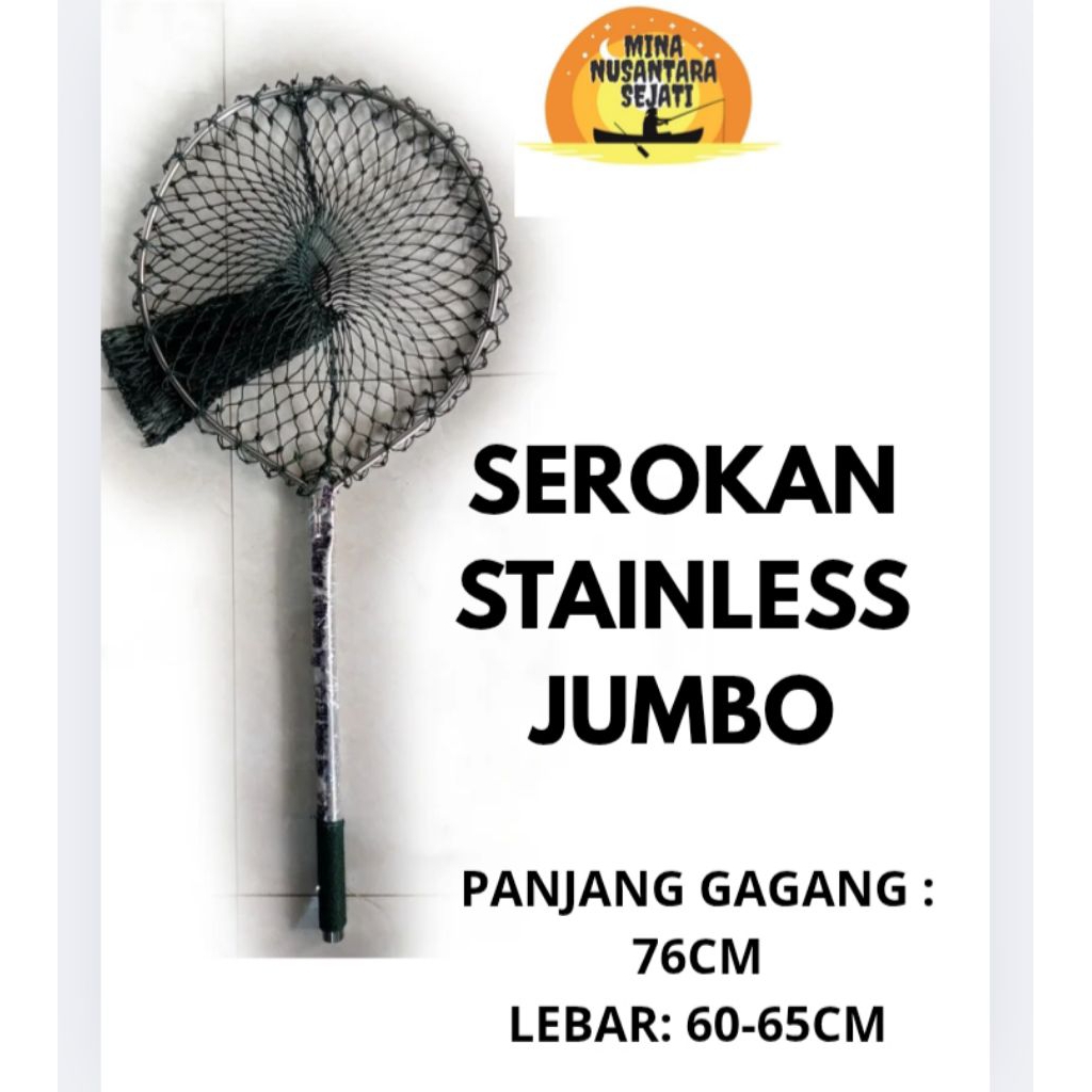 SEROKAN IKAN STAINLESS JUMBO/ SEROKAN GALATAMA