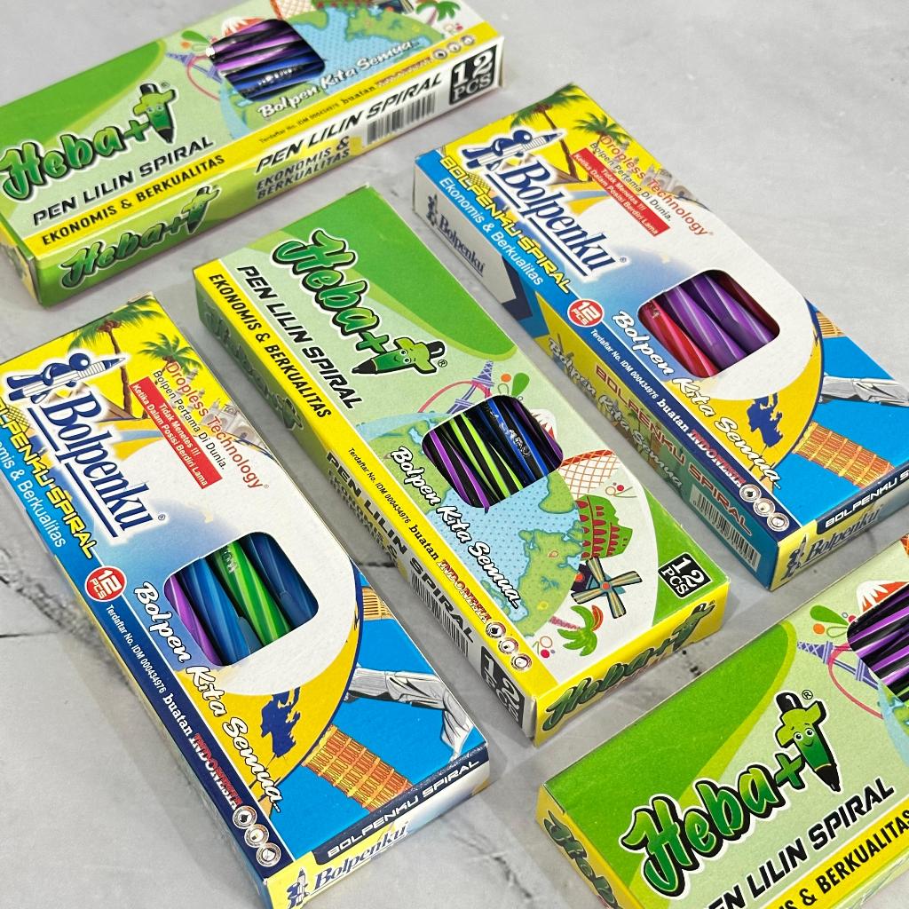

SATU LUSIN 12 PCS Pulpen Lilin Bolpenku