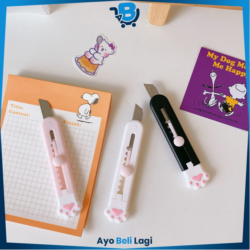

EC Cutter Mini Portable Pisau Pemotong Kertas Motif Animal / Kater Mini Cutter Unboxing Paket Karakter Hewan Import ABL C786