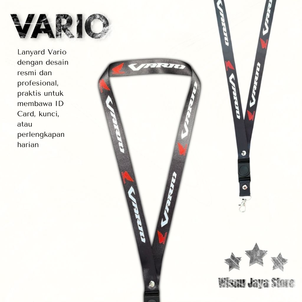 

LANYARD TALI ID CARD VARIO TERMURAH DI SHOPEE