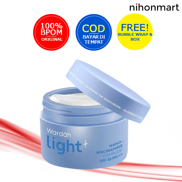 Wardah Light Glowshot Day Moisturizer 30g