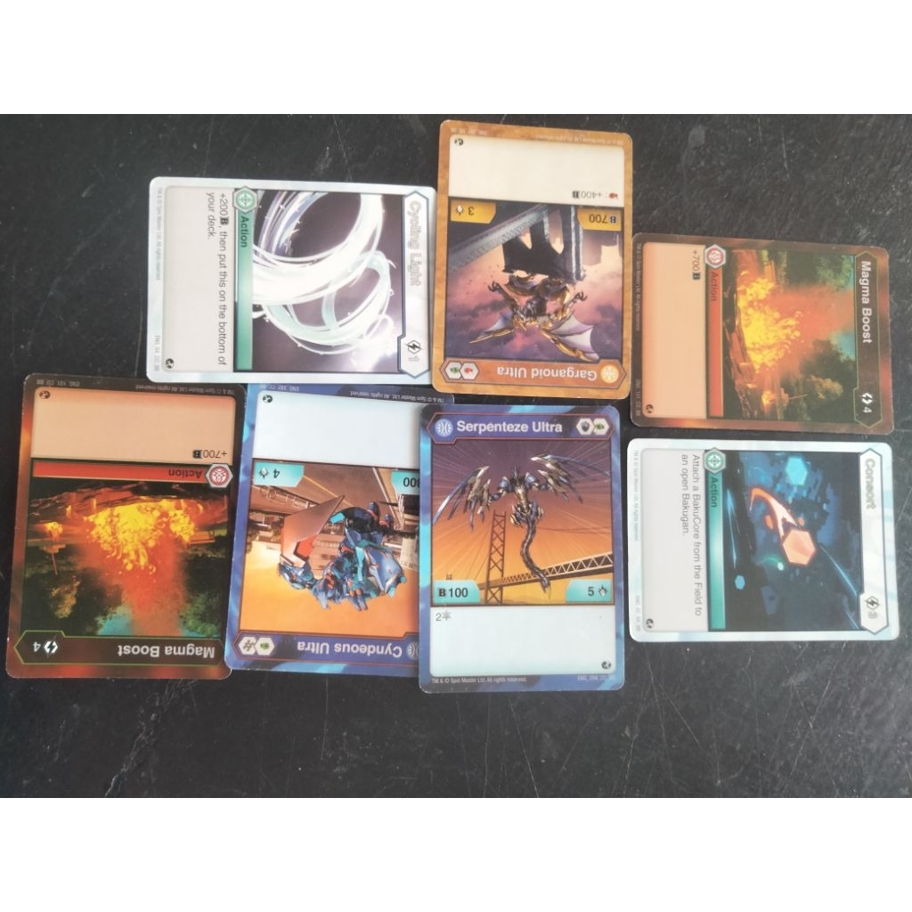 Kartu Bakugan Original magnet satuan