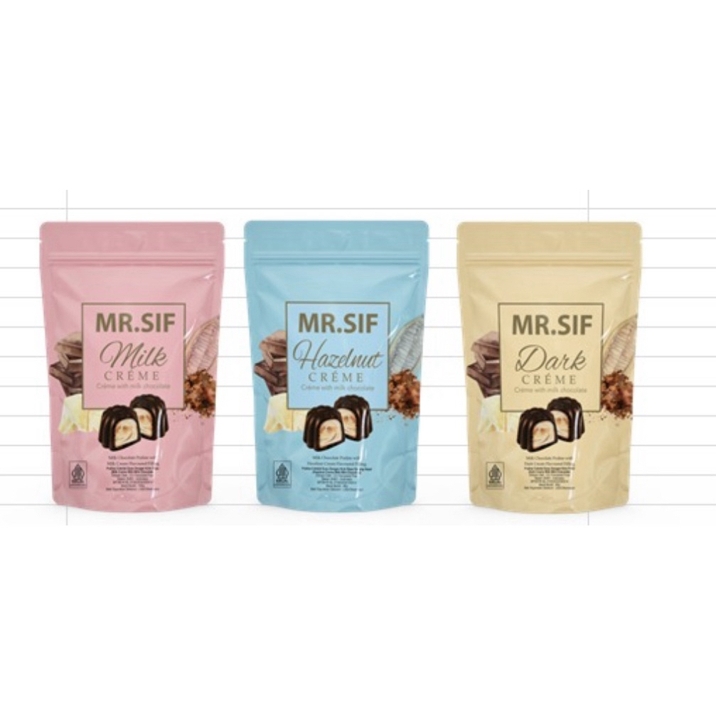 

MR SIF Milk/Hazelnut/Dark 160gr