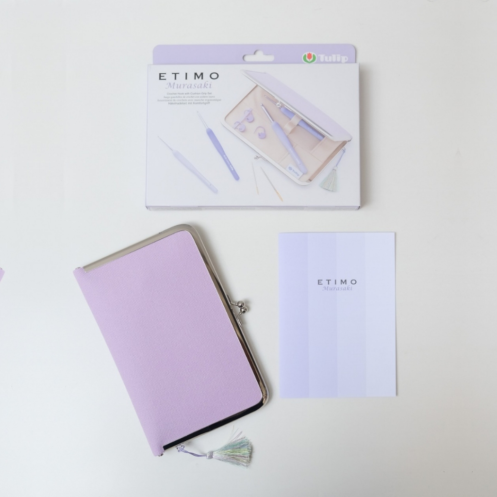 TULIP ETIMO MURASAKI CROCHET HOOK SET - HAKPEN/JARUM RAJUT