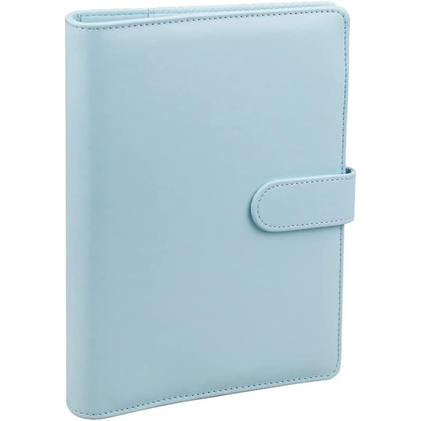 

Binder Kulit Sintetis Warna Biru Pastel