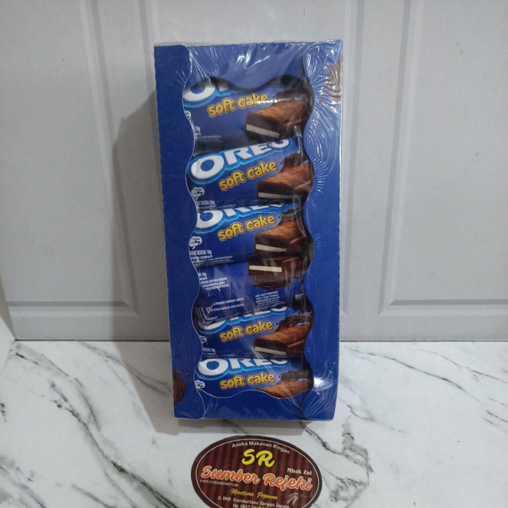 

OREO SOFT CAKE COKLAT ISI 12 PCS