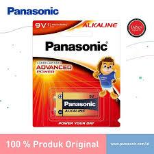 PANASONIC BATERAI ALKALINE 9V