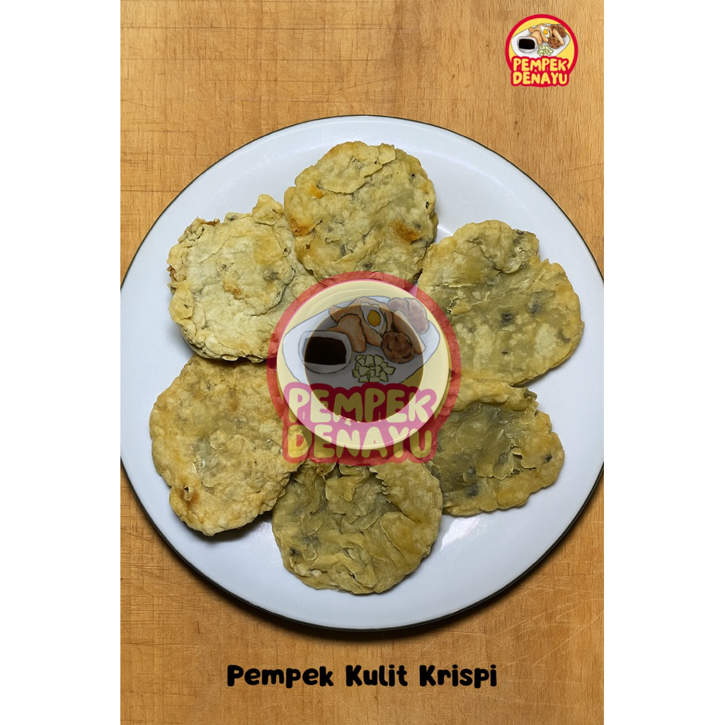 

Paket 12pcs Kulit Krispi Pempek Denayu