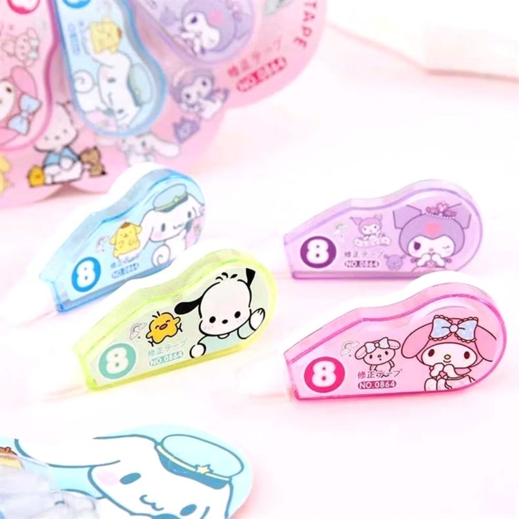 

TIP EX ROLL MOTIF SANRIO / TIP EX ROLL MOTIF KARAKTER SANRIO / CORRECTION TAPE ROLL SANRIO