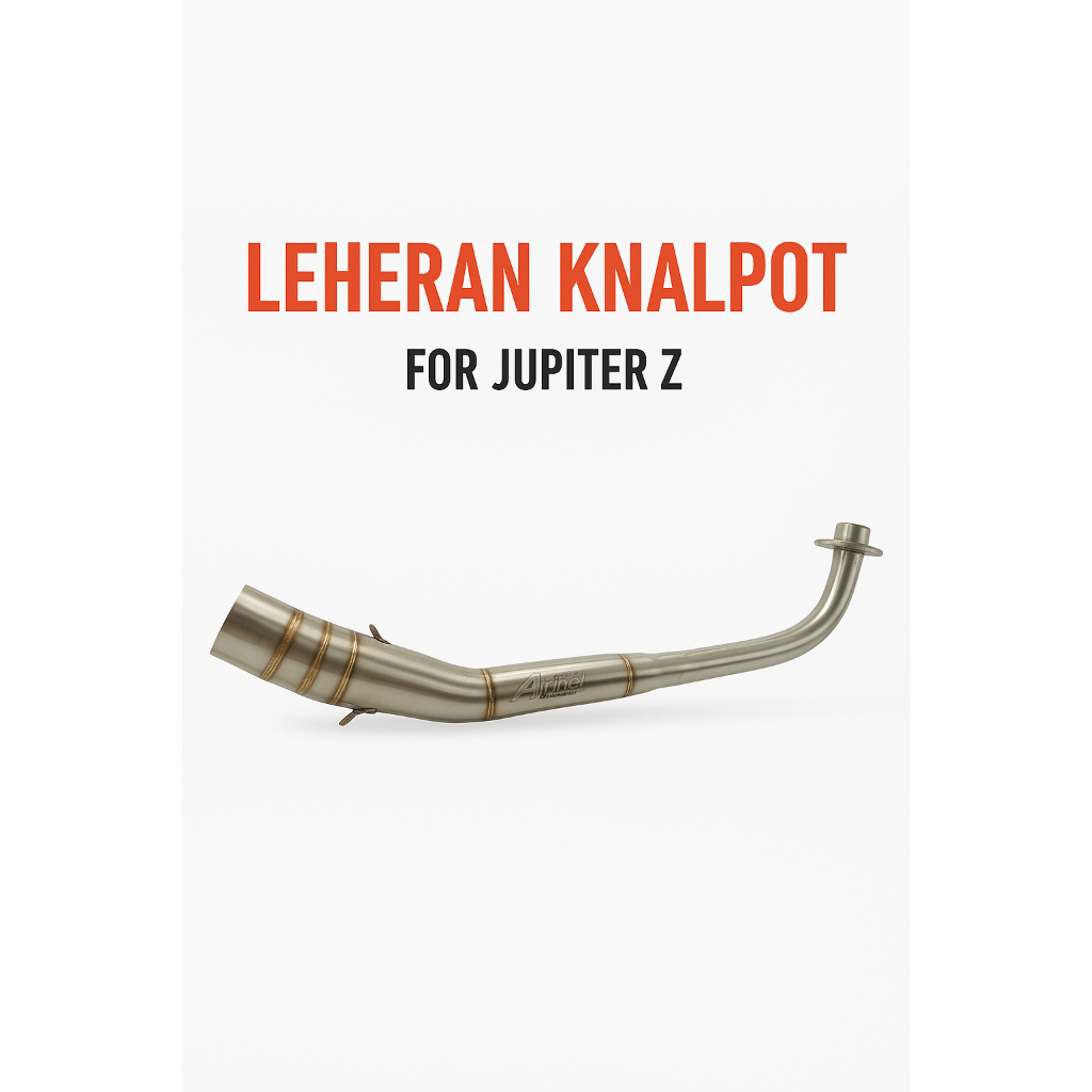 Pipa Leher Knalpot Jupiter Z Racing Stainless Alpha Exhaust