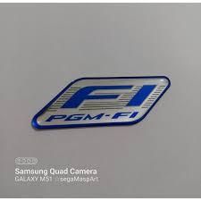 Emblem Fi PGM-FI & Fi PGM-FI idlingstop