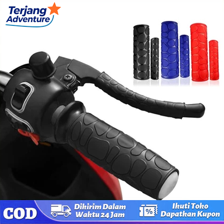 4Pcs Karet Pelindung Handle Rem Motor Dan Sepeda Universal Handle Motor Karet Handle Rem Kopling Mot