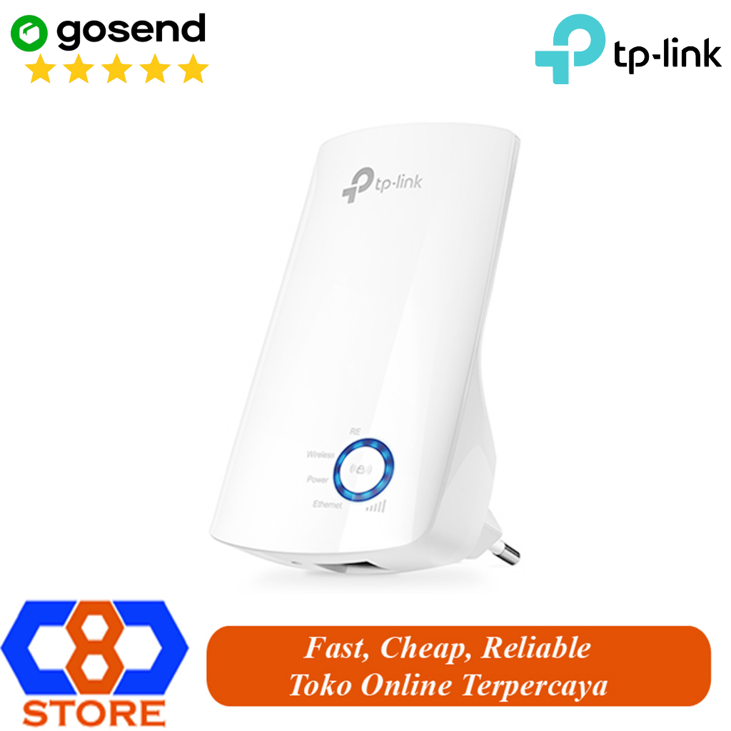 TPLINK WA850RE WIFI RANGE EXTENDER REPEATER PENGLUAS JANGKAUAN WIFI