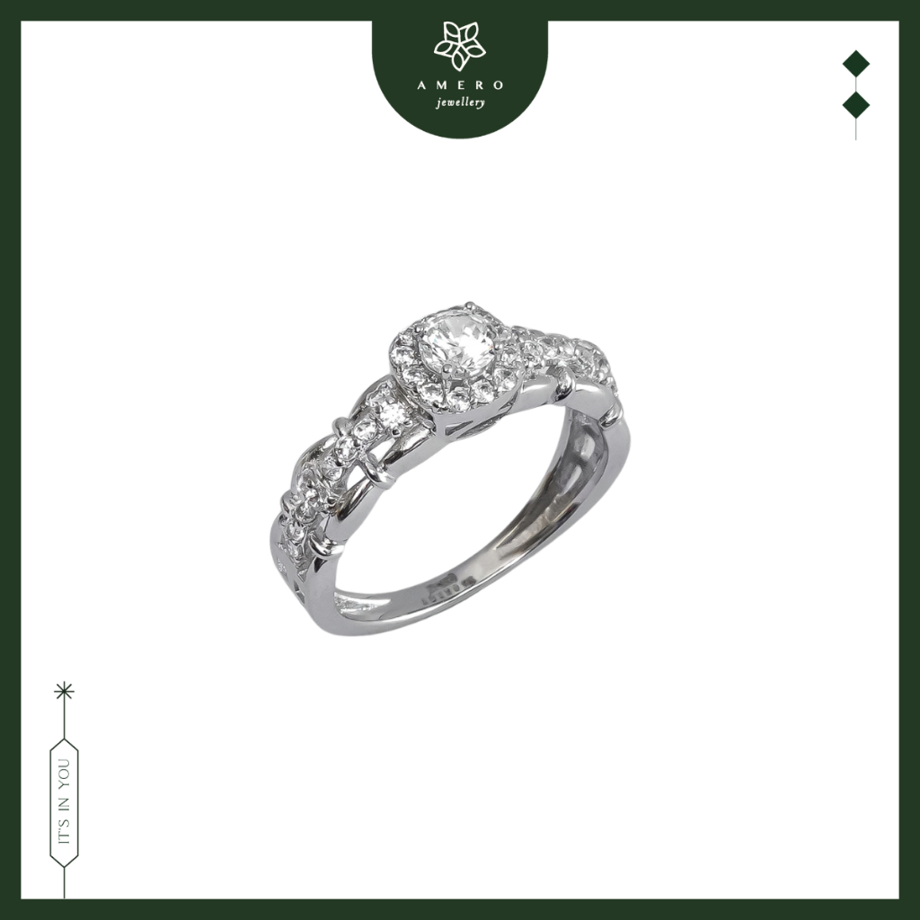 Cincin Emas 17K Roxe RR-74 Amero Jewellery