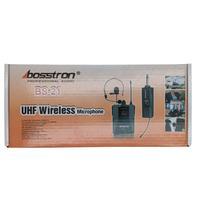 Microphone Clip On UHF Wireless Bosstron BS-21 Mic Jepit UHF Wireless