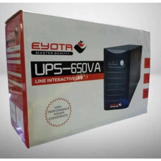 UPS Eyota Stabilizer 650VA untuk PC Komputer