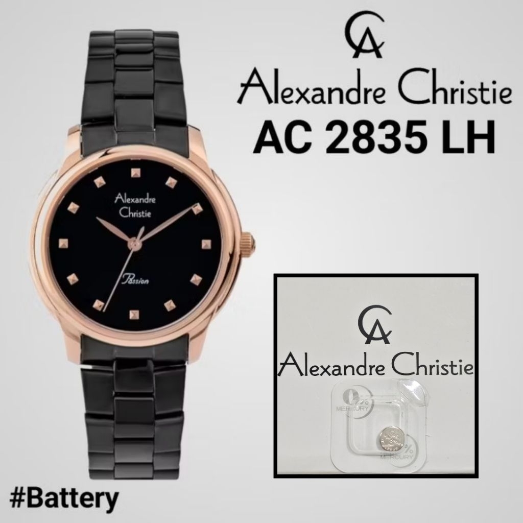 Baterai Jam Tangan Alexandre Christie AC 2835 LH