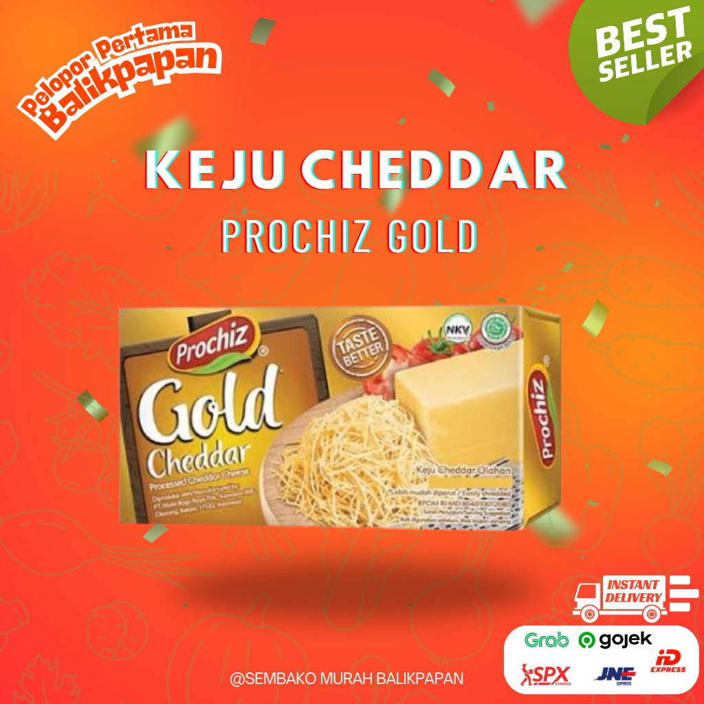 

keju prochiz gold cheddar 170 gr