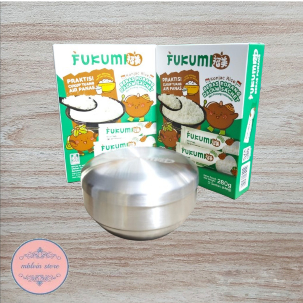 

Paket 2 Fukumi box 280 grm free mangkok