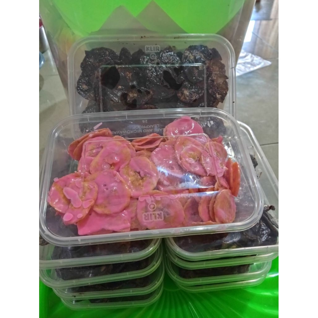 

Kripik pisang coklat lumer