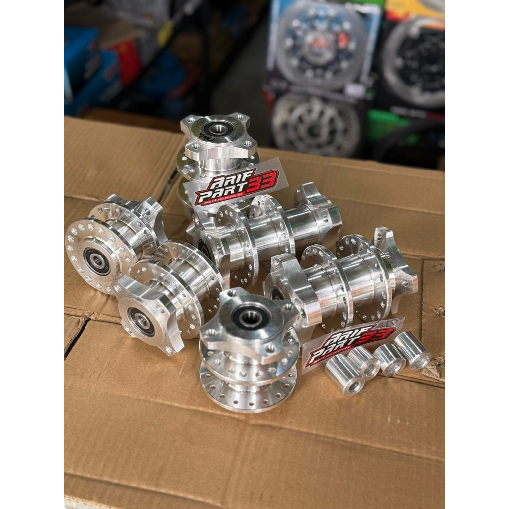 TROMOL BELAKANG DRAG BECAK CUSTOM BAHAN BILED T6 DISC YAMAHA BAUT 4 MX KING,NINJA,HEREX