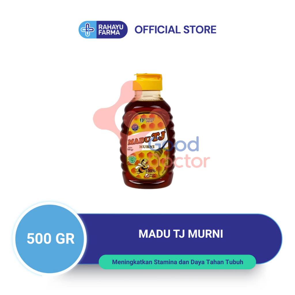 

MADU TJ MURNI 500 GR – Madu murni dengan rasa manis alami, baik untuk menjaga stamina dan kesehatan.