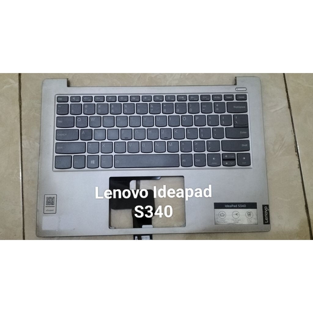 Casing keyboard /top case/palmrest/frame keyboard Lenovo Ideapad S340
