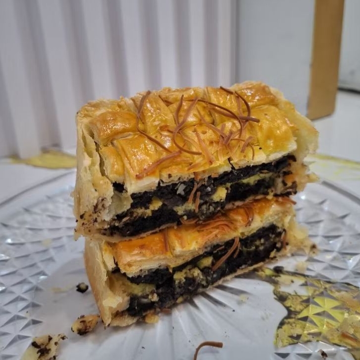 

Brownies Keju Pastry (Browcheese Pastry) Brownies Keju Dengan Balutan Pastry