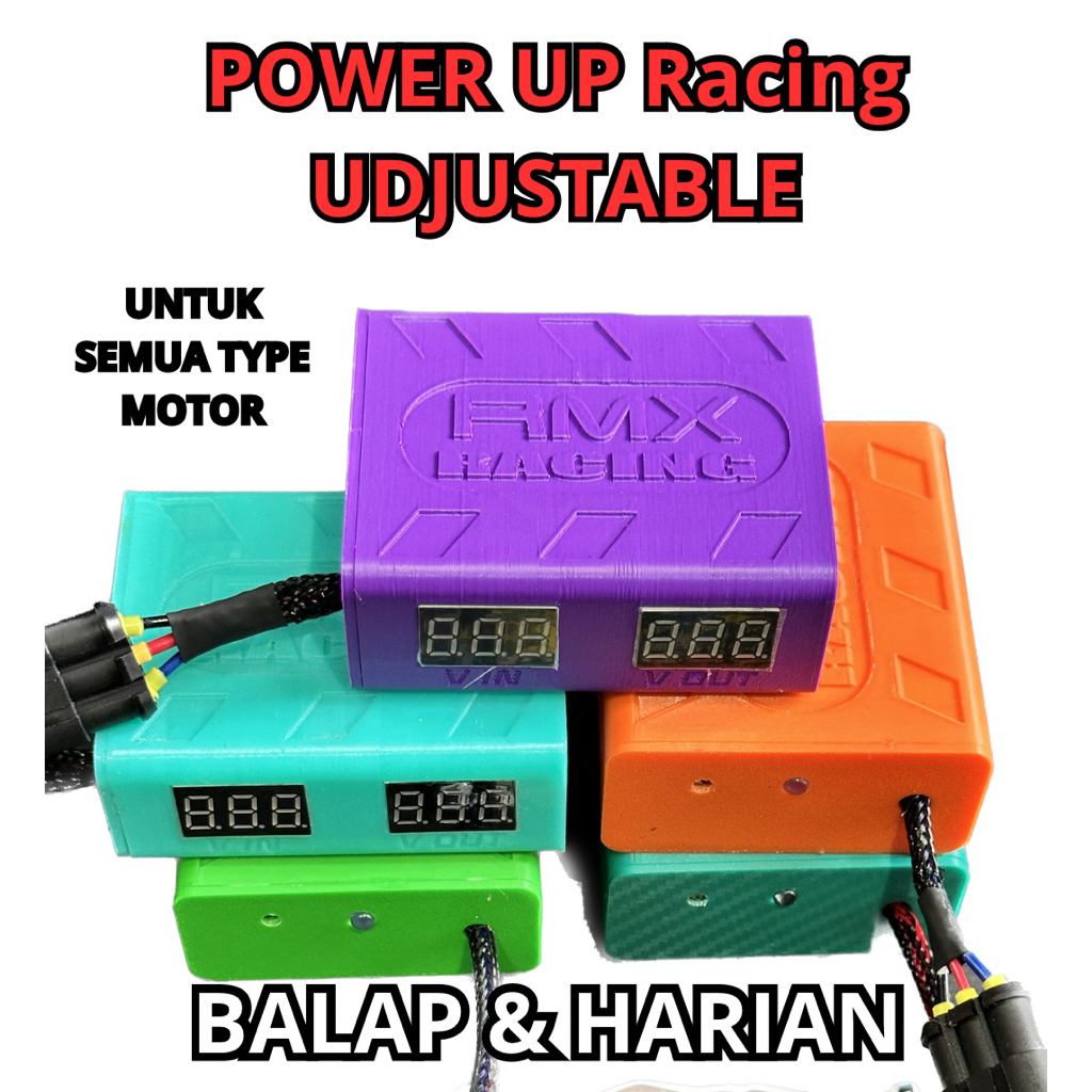 POWER Up Motor RACING ADJUSTABLE / POWER Up RACING HARIAN & BALAP / HARGA PROMO Power Up Universal /