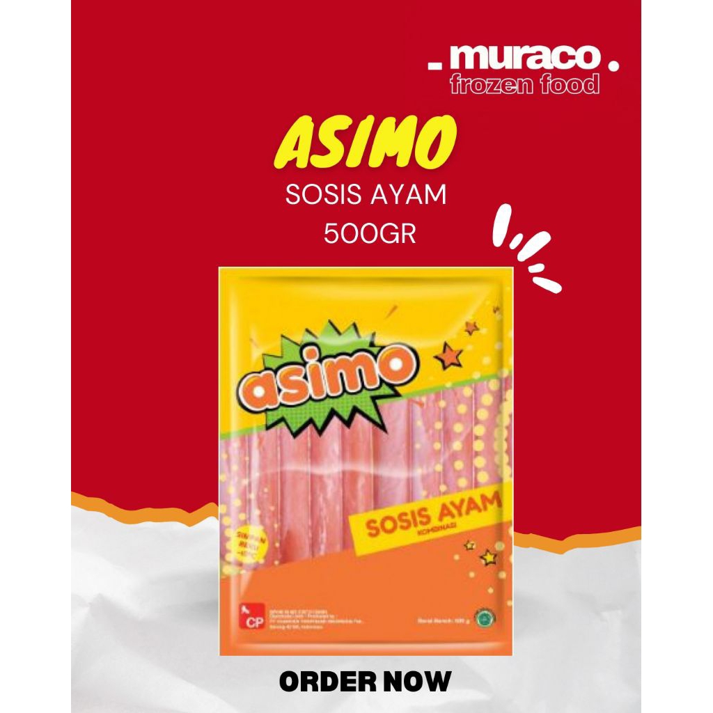 

Asimo Sosis Ayam 500gr