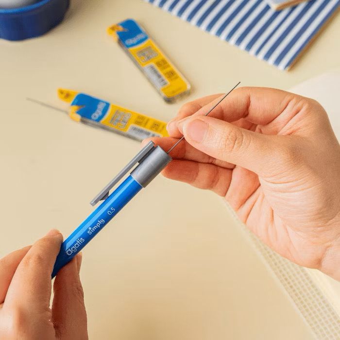 

isi pensil 2B/pencil lead/isi pensil mekanik/agatis eco mechanical pencil refill 2B lead ecr murah