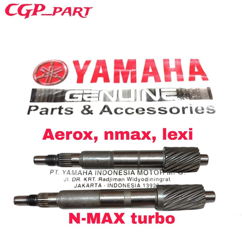 as pully gardan rasio belakang yamaha nmax turbo aerox lexi nmax original