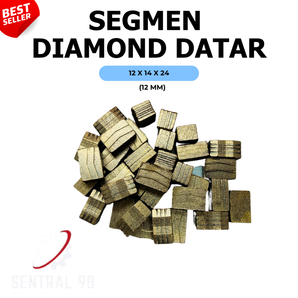 segmen mata bor sumur datar/segmen bor sumur/ Diamond segmen