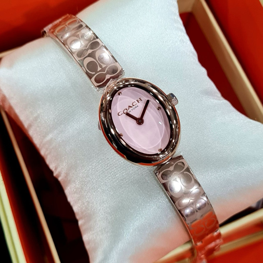 100% Original Jam Tangan Wanita Coach Bangle Signature