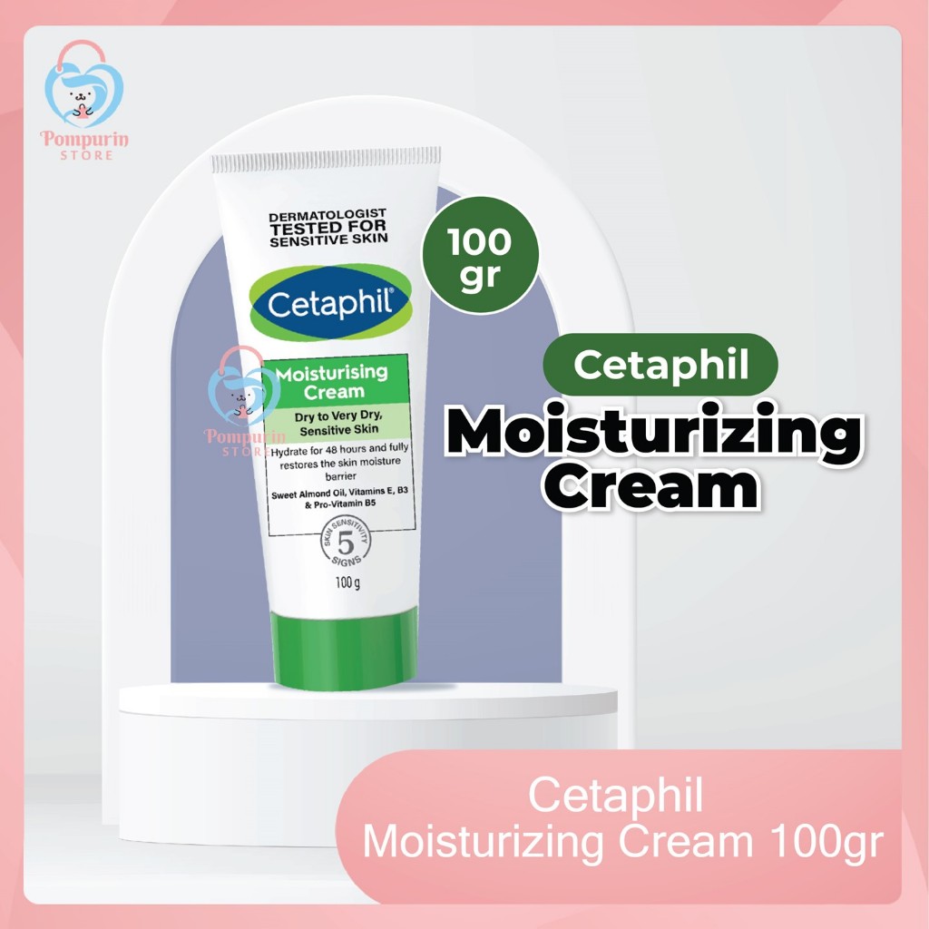 Cetaphil Moisturizing Cream 100gr - Moisturizer / Pelembab Cetaphil
