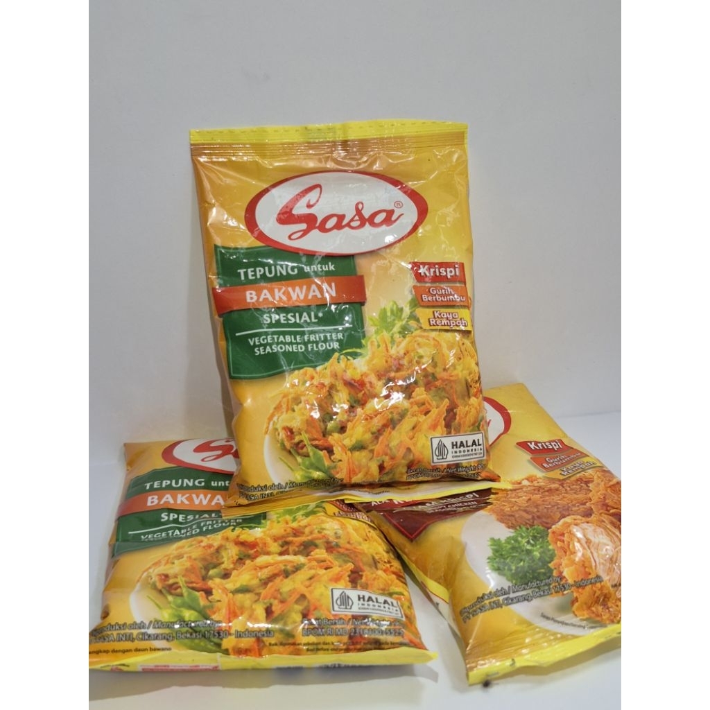 

Tepung Bumbu Bakwan Spesial 90 gr (Sasa)
