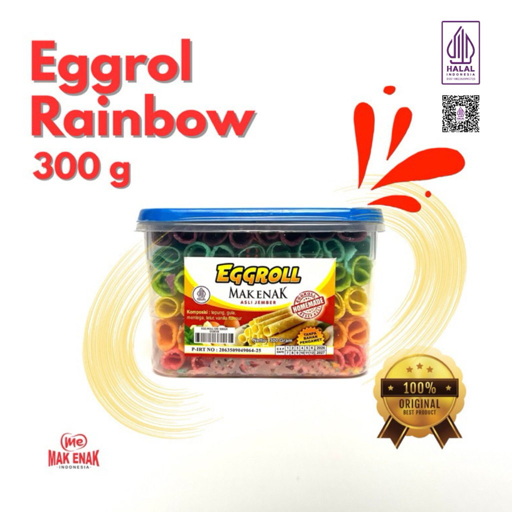 

EGROLL ORI RAINBOW | MAK ENAK INDONESIA | MASJID AL FAWWAZ BAROKAH